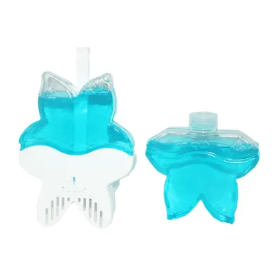 Accept Customization Lasting Fragrance Butterfly Modelling Bathroom Cleaner