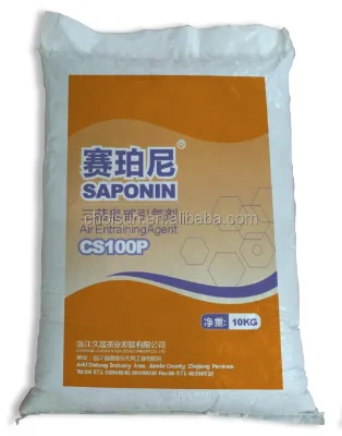 High Effective Tea Saponin Powder 60% As Air Entraining , Surfactant