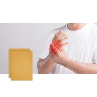 2025 Best Selling Natural Ginger Extract Red Ginseng Patch Muscle Pain & Joint Pain Patch Improve Circulation Red Ginseng Patch