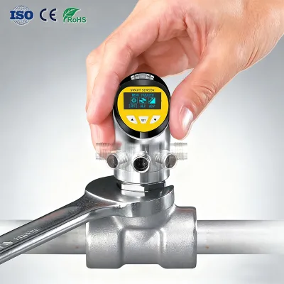 RS485 Communication Dual-Parameter Flow Meter for Water & Liquids Temp Switch with 4-20mA Output Product Category Flow Sensors