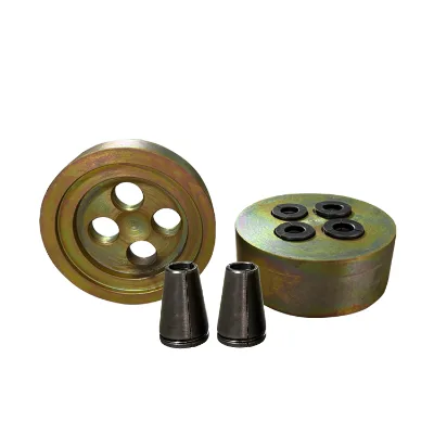 Prestressed 0.6 0.5 12.7mm PC Strand Barrel Anchorage Block for Precast Concrete Multi Jack