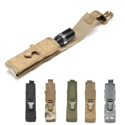 Wholesale 1000D Molle Waist Bag Multi-function Tool Pouches Tactical Flashlight Pouch