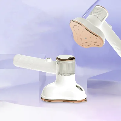Portable Mini Garment Steamer USB & Manual Powered Wet/Dry Double Ironing Clothes Handy Travel Gadget with Large Panel Iron