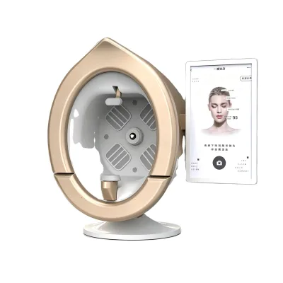 3 Spectrum Skin & Scalp Analyzer, RA95 CRI Detector with 3 Lenses Touch Screen for Beauty Salon