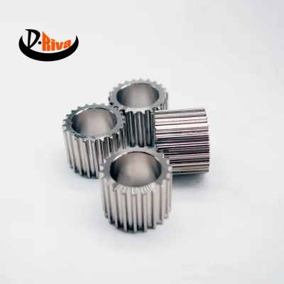 Aluminum Circular Arc Tooth Straight Hole Synchronous Wheel Pulley Industrial Machine Transmission Equipment Timing Pulley