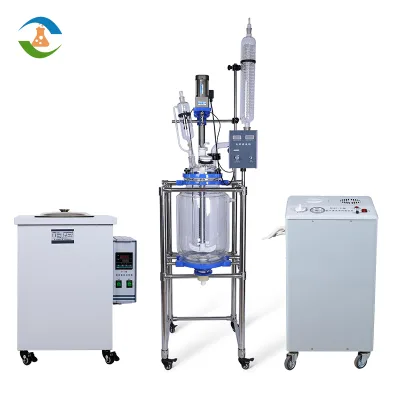 wholesale lab ultrasonic microwave collaborative jacketed glass reactor Pick up by yourself in CA USA