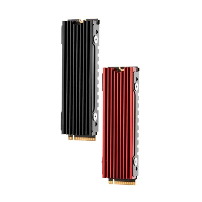 2024 Dustproof Aluminum NVMe NGFF M.2 Heatsink Cooling Thermal Silicone Pad for PCIe NVMe SSD SATA PS-5 No Fan