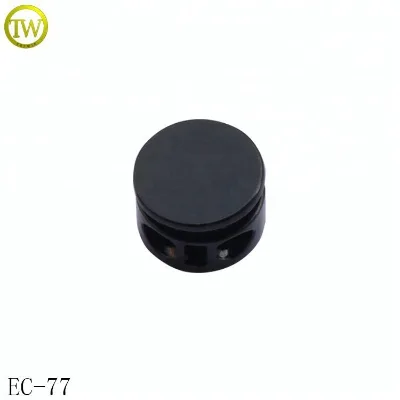 Custom Sport Pants Cord Adjuster Elastic Cord Ends with Alloy Metal Stoppers Zinc Alloy Plating Technique Free Sample
