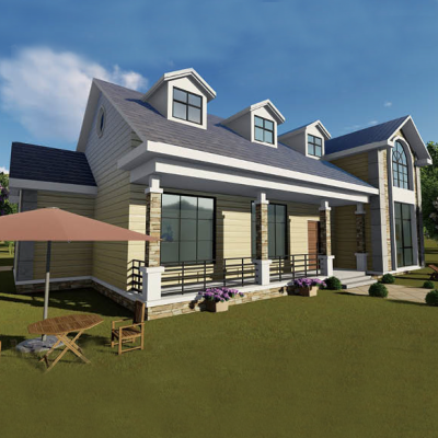 Hot Sale Villa House Prefabricated House Villa Luxury
