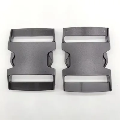 50mm Black Luggage Accessories Webbing Connected to Adjust the Stroller Seat Belt Safety Quick Side Release Insert Buckle