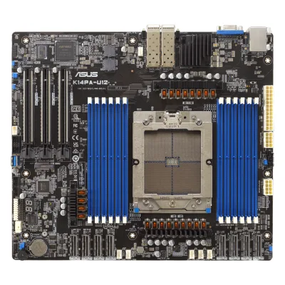 New Server Motherboard K14PA-U12 Supports 128 Core AMD EPYC 9004 Series Processors With up to 400W TDP