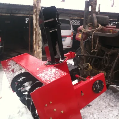 Professional Manufacturer Tractor Snow Blower Sweeper Removal Machine