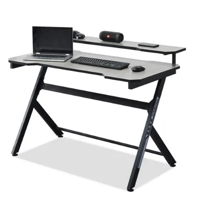 Modern E-Sports Gaming Table PC Computer Table Studying Writing Table Black Gaming Desk