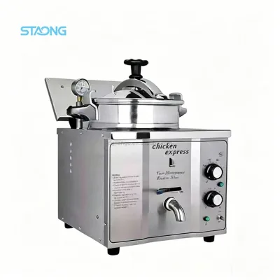Commercial Counter Top Electric Chicken Wing Pressure Fryer for Home Use