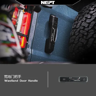 NEPT CNC Wasteland Door Handle for Ford Bronco 2021-2023 Upgrade Color-Matched Anodized Finish 2/4-Door Adhesive Mounting