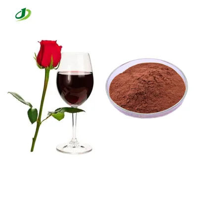 Natural Red Wine Extract Powder Red Grape Wine Extract 20%-30% Polyphenol