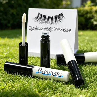 Waterproof Lash Glue Bond and Seal Cluster Lash Glue for Segmented Lash Super Long-Lasting Strong Hold Eyelash Glue