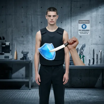 High Quality Low Price Hard Steel Outdoor Stab Resistant Vest Personal Safety Protection Puncture Proof Vest