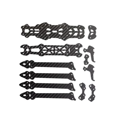 Carbon Fiber Micro FPV Drone Parts Customized Carbon Fiber Plate Drone Frames Carbon Fiber Sheet for Drone Kits