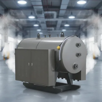 High Thermal Efficiency Industrial Horizontal Electric Steam Boiler with 98% Efficiency and 0.5t/h~30t/h Capacity for Sale