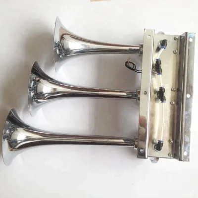 3 Trumpet 130 Db Loud Train Air Horn