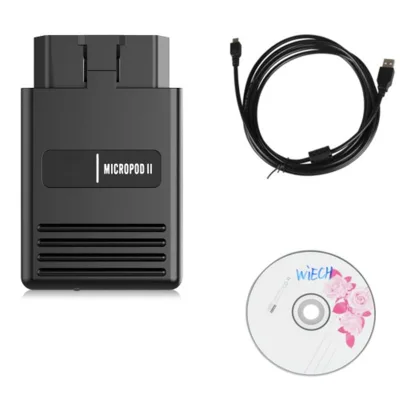 MicroPod 2 USB WiTech170427 OBD2 Wired Chrysler Fiat Car Diagnostic Analyzer Tool for OLIVER Models