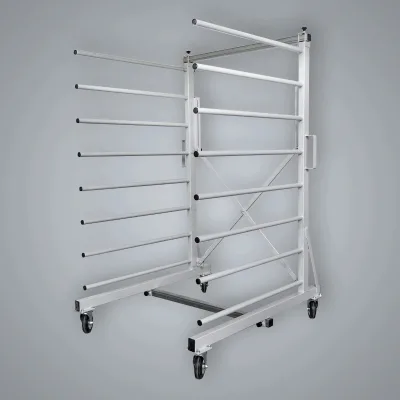 Furniture-factory-turnover-frame / Stainless Steel Flexible Drying Trolley