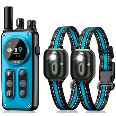 Remote Control Dog Trainer T60 Model Non-Battery Powered Outdoor Waterproof Vibration Electric Shock Barking Stop Dog Training