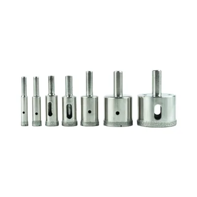 Diameter 10-100mm Glass Saw Brill Bits Marble Hole Saw Jagged Edges
