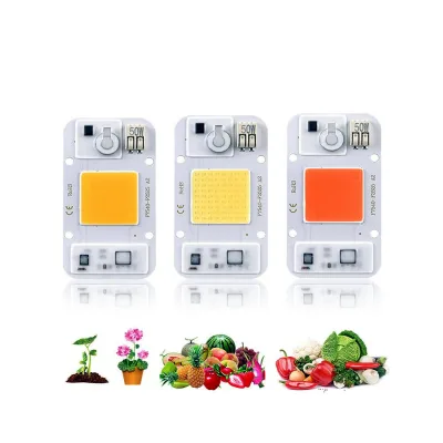 AC110V 20W 30W 50W COB Light Source Plant Growth Full Spectrum LED Lamp