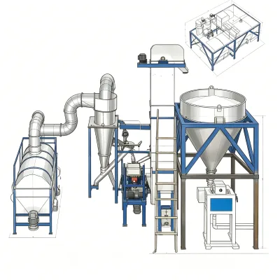 CE Certified Salt Washing Production Line Integrated Crushing, Washing & Dehydration System for Sea/Rock Salt