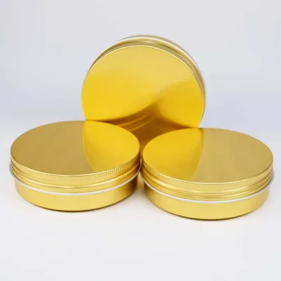 Customized 50ml 60ml 80ml 100ml 120ml 250ml 300ml Recyclable Metal Boxes Large Customizable Metal Jars