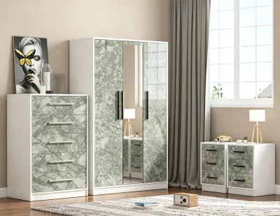 Custom Luxury Dressing Room Garment Wardrobe Floor to Ceiling ENF Wood Large Storage Walk in Bedroom Closet