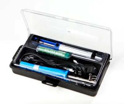Zhongdi ZD-972B Soldering Iron Kit Professional Soldering Welding Tool Soldering Iron Desoldering Pump Stand Solder Wire Tip