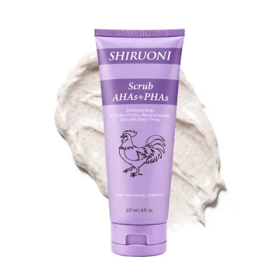 Private Label Body Scrub Natural Body Care Gentle Exfoliation Fragrance Free Improve Texture Body Scrub