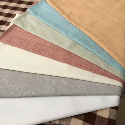 Popular Napkin 100% Polyester Yarn Dyed Linen Look Hotel Napkin