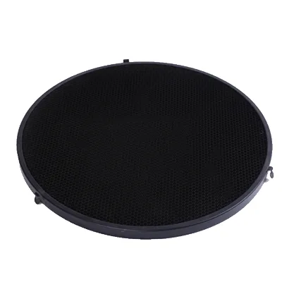 Black anodized honeycomb grid for Bowens Studio Strobe Flash