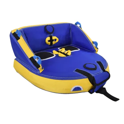 Custom Durable Outdoor Towable Tubes for Boating Heavy Duty Towables Tube Lake Sea Towable Tube Boat for Watersports