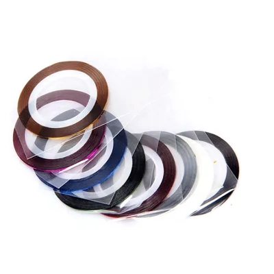 Wholesale French Tape Nail Rolls Adhesive Nail Art Sticker Tips Decoration Nail Striping Tape Line