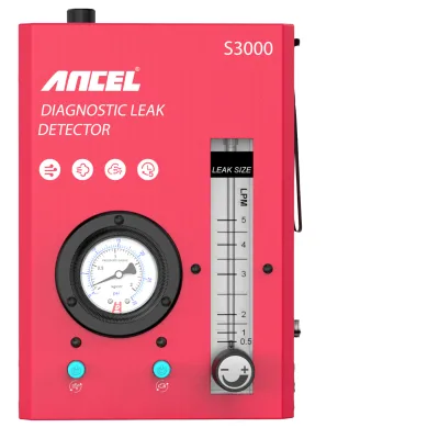 ANCEL S3000 Professional EVAP System Auto Diagnostic Tool Smoke Leak Detector for Car's Pipe Leak Test