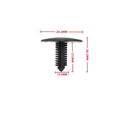 AD Plastic Car Clips Manufacturer Auto Cable Harness Wiring Tie Plastic Self Locking Nylon Cable Tie Auto Fasteners