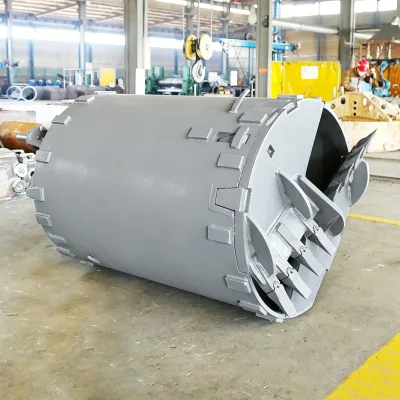Single Bottom Double Cut Soil Drilling Bucket Carbide Flat Teeth Rotary Auger for Soft Ground Drilling Bucket with Soil Teeth