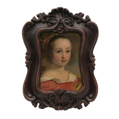 Wholesale Advanced New Design Vintage Resin Wall Photo Frame 4x6 5x7 Brown Picture Frame for House Decor