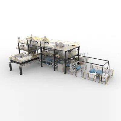 Automatic Eco-friendly AL-2400 SMS Model Nonwoven Fabric Making Machine