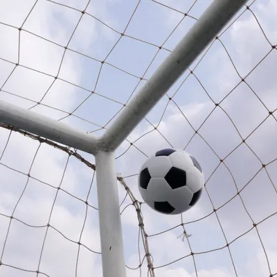 High-Elasticity Heavy-Duty Reinforced Football Net for Competitive Club Play for Professional Training Sessions