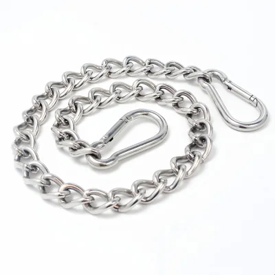 Stainless Steel Suspension Chain Extension Links Indoor Outdoor Punching Bags Hammocks Welded Structure Zinc Conv Conveyor Chain