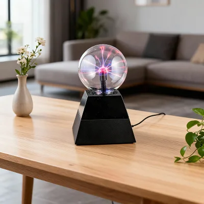 High Quality Durable Construction Long Lasting Magical Lightning Effect Plasma Ball for Family Gathering Party