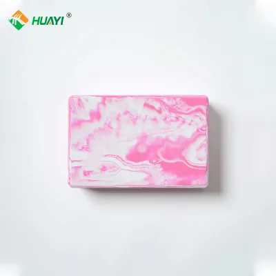 Huayi Wholesale Comfortable Professional Eco Friendly High Density EVA Cork Foam Yoga Block