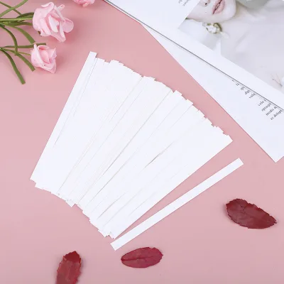 Custom logo  Perfume test Paper (137 * 7mm Flat Head 0.4mm Thick 100 Sheets/pack)