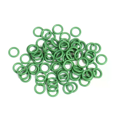 New (765 X 178mm) #6 R12 Seal Ring Rubber O-Ring Kit 1bag (About 100 Pcs) High Temperature Resistance Car Air Conditioning Seals